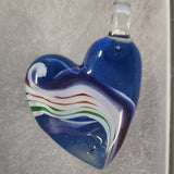 Rainbow Heart Pendant
